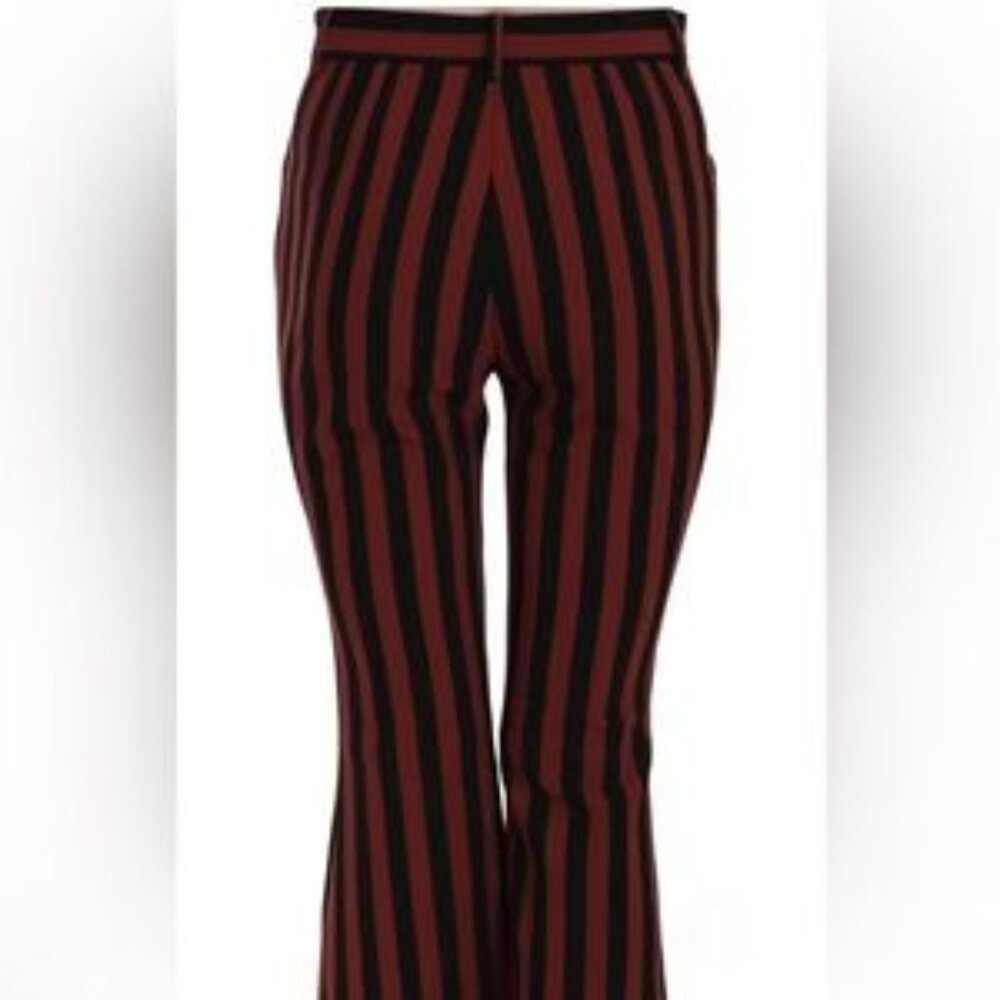 Dolce & Gabbana Elegant Cropped Flared Trousers IT44 L